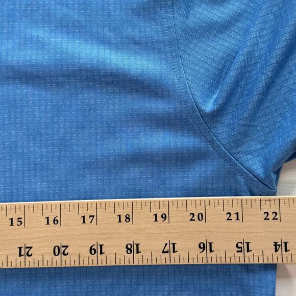 Pebble Beach Performance Blue Golf Polo Men's Medium - Picture 6 of 8